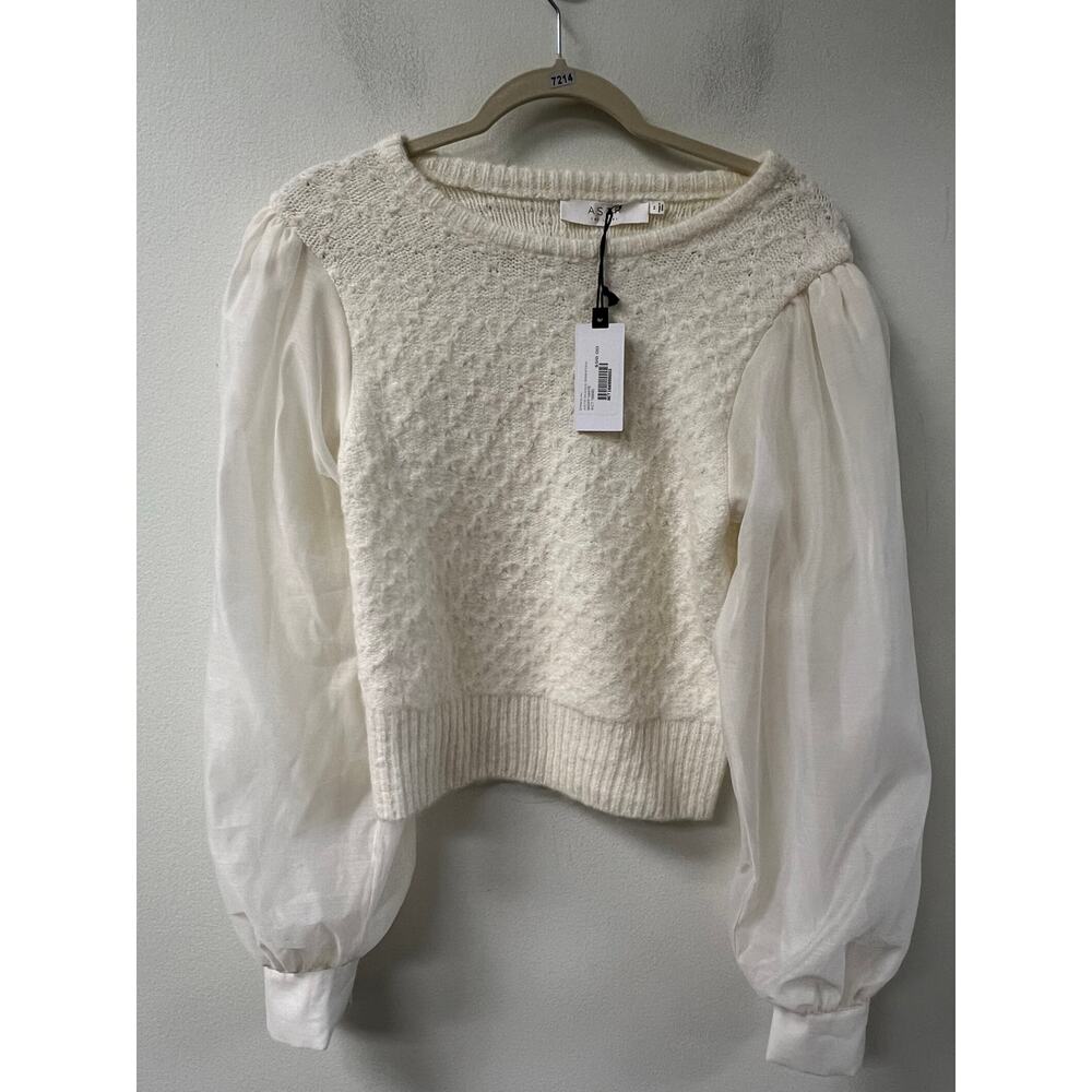 NWT ASTR Off White Bijoux Sweater Sz M